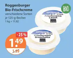 V Markt Roggenburger bio-frischcreme lauch Angebot