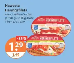 V Markt Hawesta heringsfilets tomaten-creme Angebot