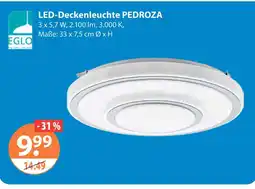 V Markt Eglo led-deckenleuchte pedroza Angebot