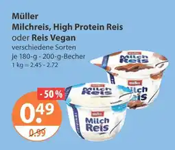V Markt Müller milchreis Angebot