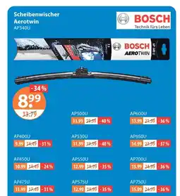 V Markt Bosch scheibenwischer aerotwin Angebot