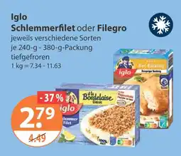 V Markt Iglo schlemmerfilet Angebot