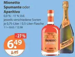 V Markt Mionetto spumante Angebot