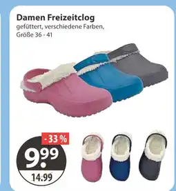 V Markt Damen freizeitclog Angebot