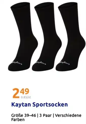 Action Kaytan Sportsocken Angebot