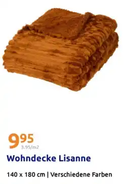 Action Wohndecke Lisanne Angebot