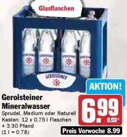 AEZ Gerolsteiner Mineralwasser Angebot