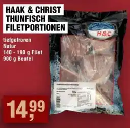 Handelshof HAAK & CHRIST THUNFISCH FILETPORTIONEN Angebot