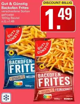WEZ Gut & Günstig Backofen Frites Angebot