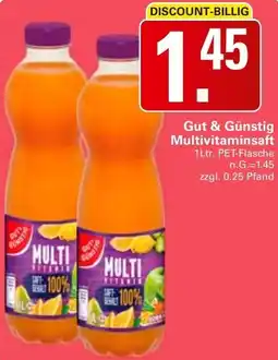 WEZ Gut & Günstig Multivitaminsaft Angebot