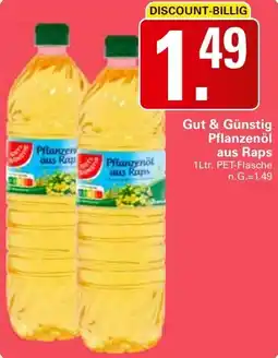 WEZ Gut & Günstig Pflanzenöl aus Raps Angebot