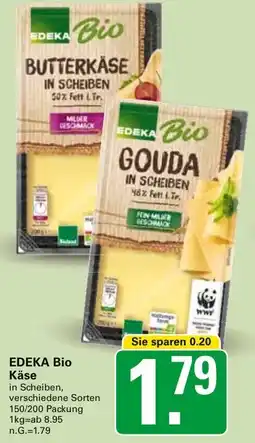 WEZ EDEKA Bio Käse Angebot