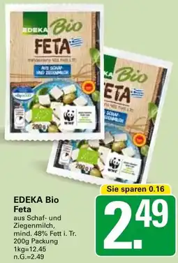WEZ EDEKA Bio Feta Angebot