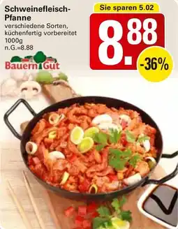 WEZ Bauern Gut SchweinefleischPfanne Angebot