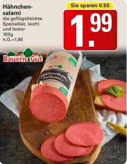 WEZ Bauern Gut Hähnchensalami Angebot