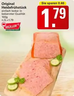 WEZ Müller Original Heidefrühstück Angebot