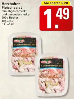 WEZ Bauern Gut Herzhafter Fleischsalat Angebot
