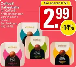 WEZ CoffeeB Kaffeebälle Angebot