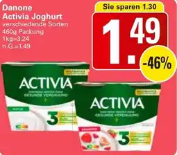 WEZ Danone Activia Joghurt Angebot