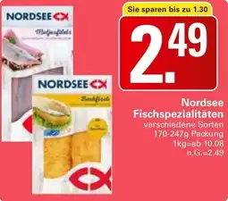 WEZ Nordsee Fischspezialitäten Angebot