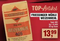 Handelshof FRIESSINGER MÜHLE WEIZENMEHL Angebot
