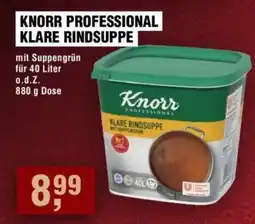 Handelshof KNORR PROFESSIONAL KLARE RINDSUPPE Angebot