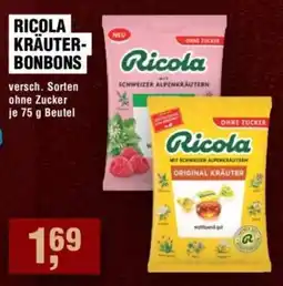 Handelshof RICOLA KRÄUTER- BONBONS Angebot