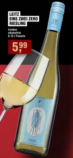 Handelshof LEITZ EINS ZWEI ZERO RIESLING Angebot