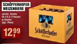 Handelshof SCHÖFFERHOFER WEIZENBIERE Angebot