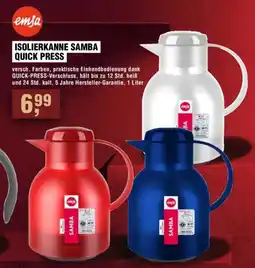 Handelshof emsa ISOLIERKANNE SAMBA QUICK PRESS Angebot