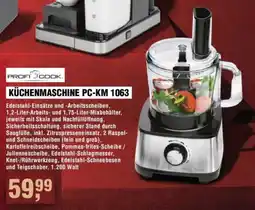 Handelshof PROFI COOK KÜCHENMASCHINE PC-KM 1063 Angebot