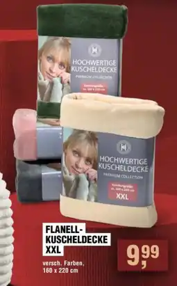 Handelshof FLANELL- KUSCHELDECKE XXL Angebot