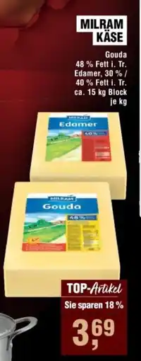 Handelshof MILRAM KÄSE Angebot