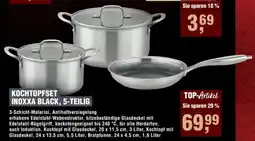 Handelshof KOCHTOPFSET INOXXA BLACK, 5-TEILIG Angebot