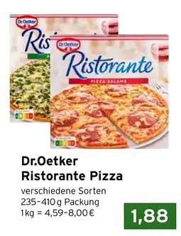 CAP Markt Dr.Oetker Ristorante Pizza Angebot