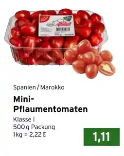 CAP Markt Mini- Pflaumentomaten Angebot