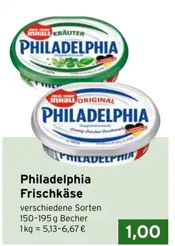 CAP Markt Philadelphia Frischkäse Angebot