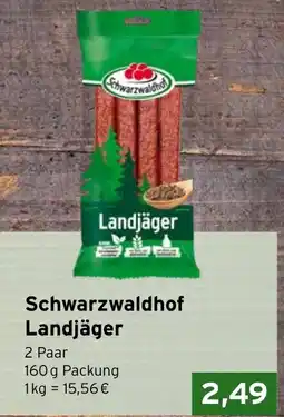 CAP Markt Schwarzwaldhof Landjäger Angebot