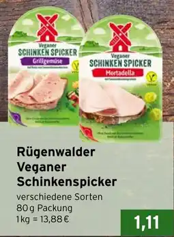CAP Markt Rügenwalder Veganer Schinkenspicker Angebot