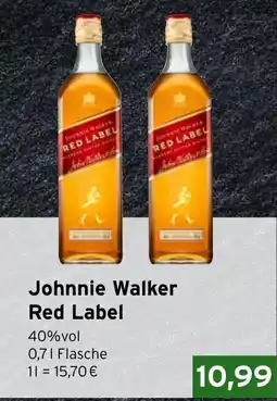 CAP Markt Johnnie Walker Red Label 40%vol Angebot