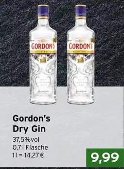 CAP Markt Gordon's Dry Gin Angebot
