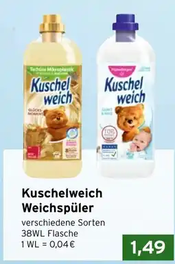 CAP Markt Kuschelweich Weichspüler Angebot