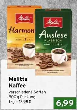 CAP Markt Melitta Kaffee Angebot