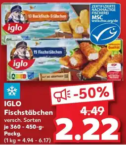 Kaufland IGLO Fischstäbchen Angebot