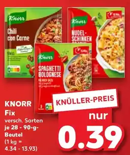 Kaufland KNORR Fix Angebot