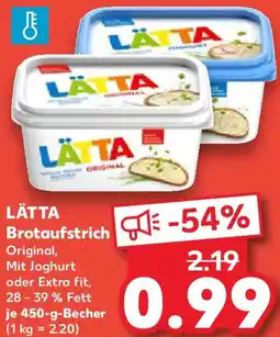 Kaufland LÄTTA Brotaufstrich Angebot