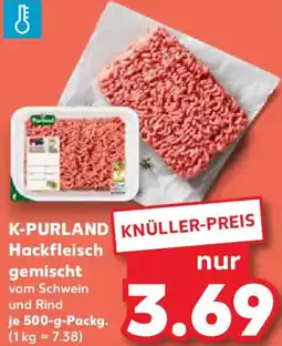 Kaufland K-PURLAND Hackfleisch gemischt Angebot
