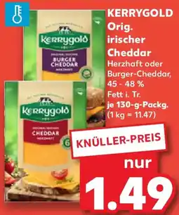 Kaufland KERRYGOLD Orig. irischer Cheddar Angebot