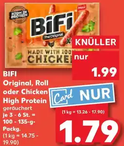 Kaufland BIFI Original, Roll oder Chicken High Protein Angebot