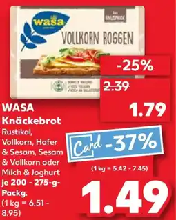 Kaufland WASA Knäckebrot Angebot